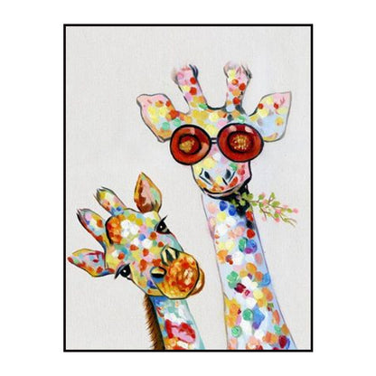 Whimsical Giraffe Canvas Art Homeandso