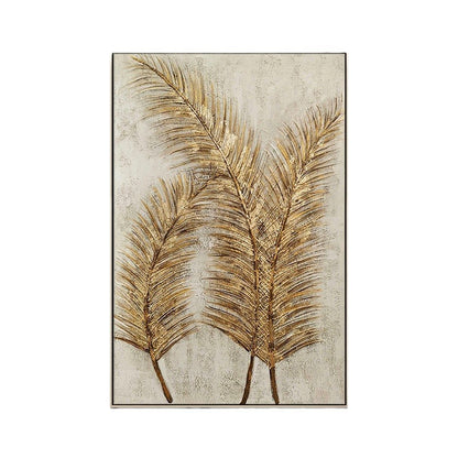 Textured Botanical Wall Décor Homeandso