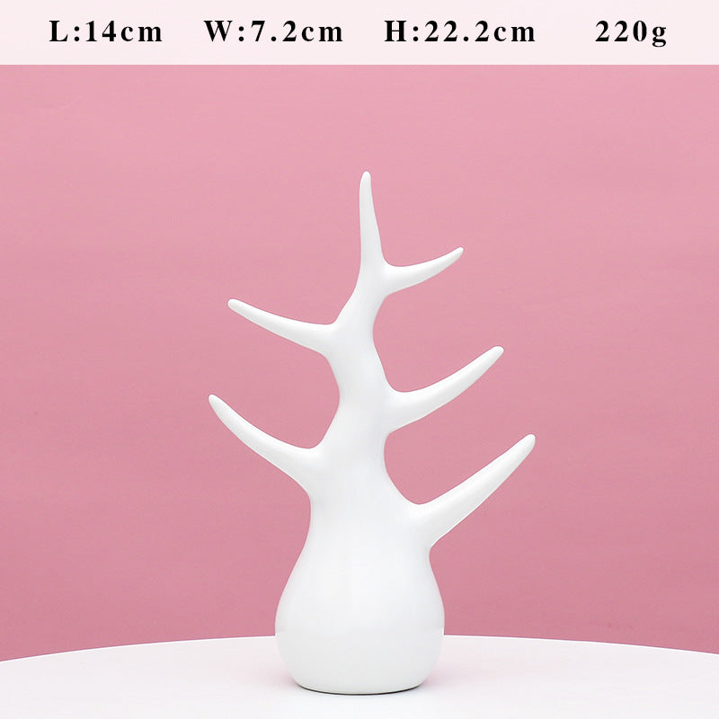 Artistic Ceramic Tree-Shaped Vase