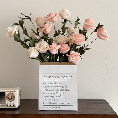 Elegant Faux Floral Bouquet Arrangement