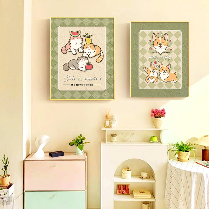 Decorative Dog-Themed Wall Art Homeandso