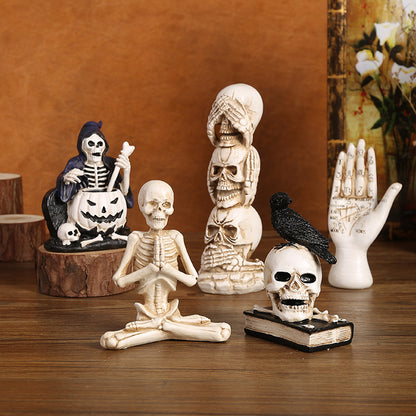 Creative Skeleton Decorative Figurine Homeandso