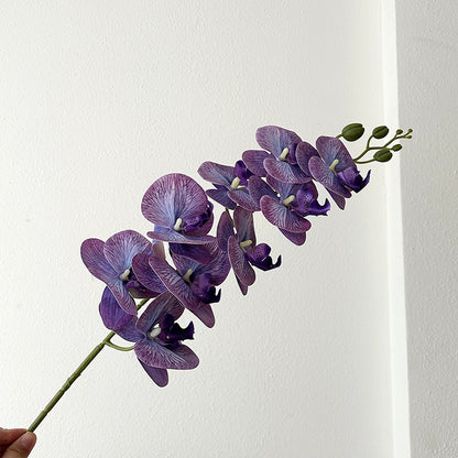 Elegant Faux Orchid Floral Stem