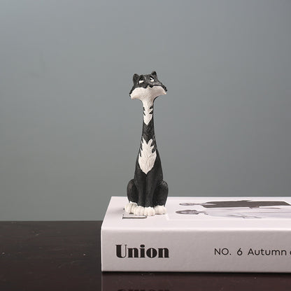 Decorative Cat Sculpture Homeandso