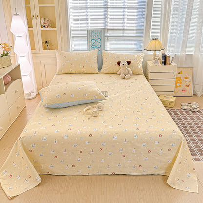 Playful Cartoon-Themed Bed Cover Set Homeandso