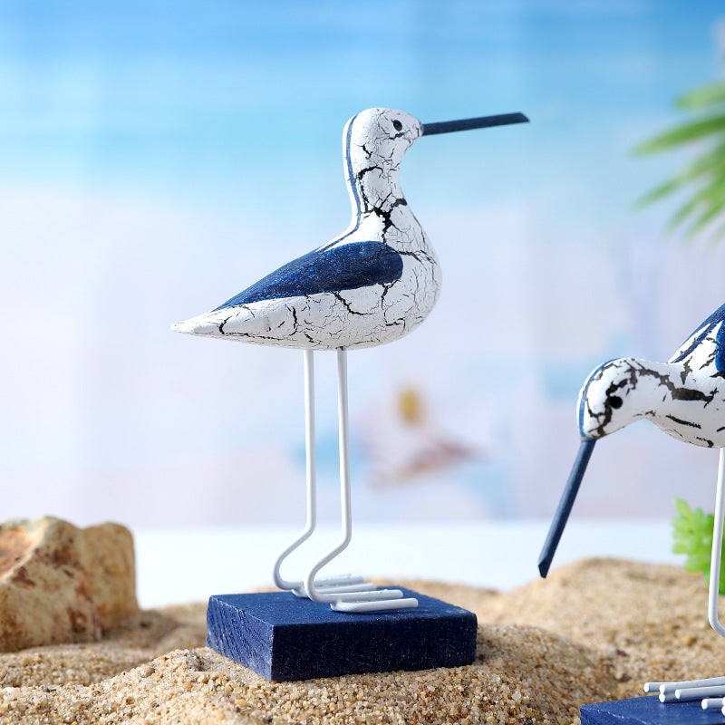 Decorative Coastal Shore Bird Figurine Homeandso