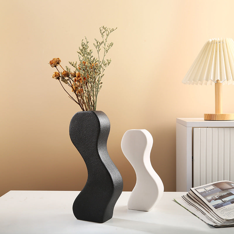 Abstract Shaped Ceramic Sculpture Homeandso