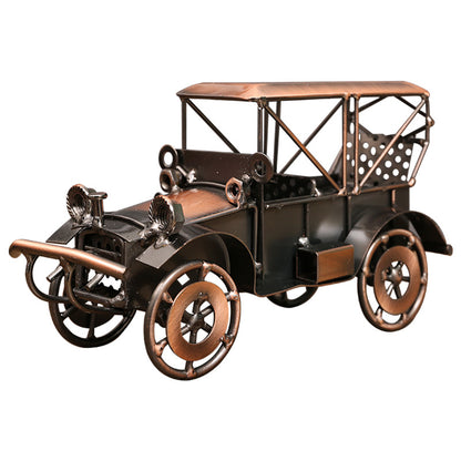 Vintage-Inspired Metal Classic Car Model Homeandso