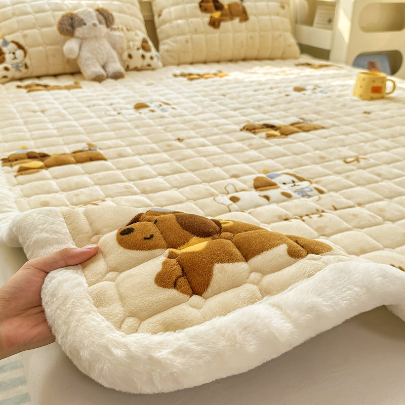 Plush Cartoon-Themed Blanket Homeandso