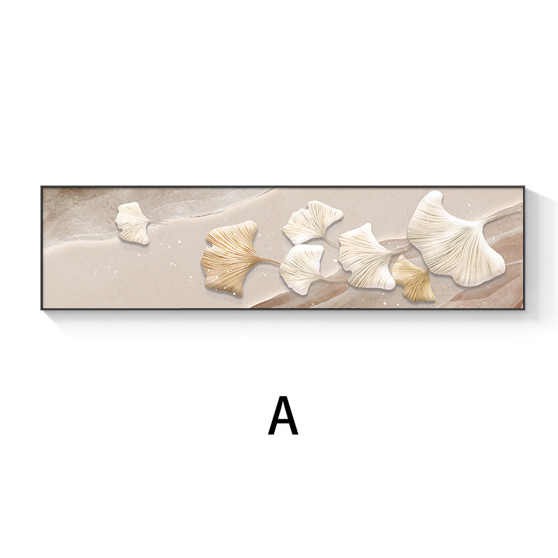 Coastal-Inspired 3D Ginkgo Leaf Wall Art Homeandso