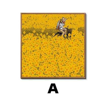 Framed Impressionist Landscape Artwork Homeandso 1790073280