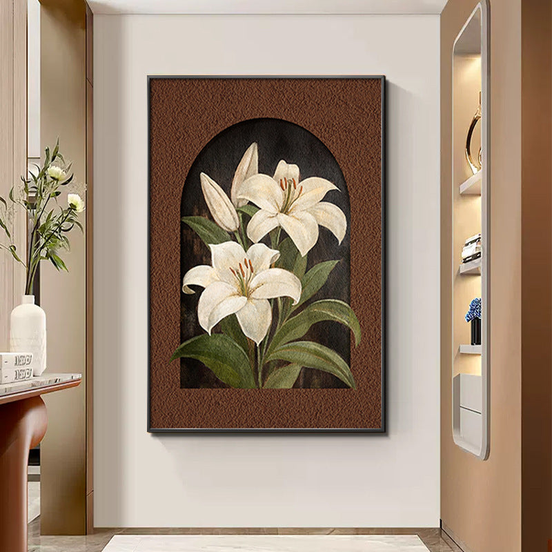Floral Embellished Framed Wall Art Homeandso