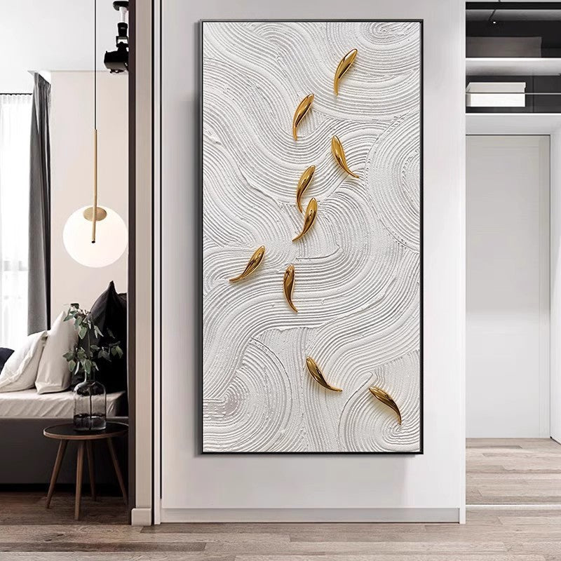 3D Abstract Wave Sculpture Art Homeandso