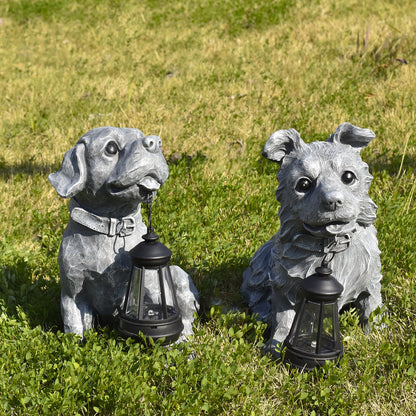 Decorative Dog Family Lantern Homeandso