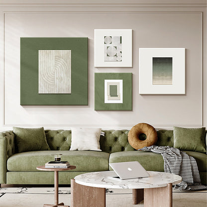 Abstract Art Gallery Framed Print Set Homeandso