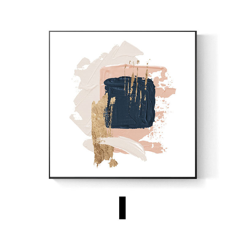 Abstract Expressionist Framed Canvas Artwork Homeandso