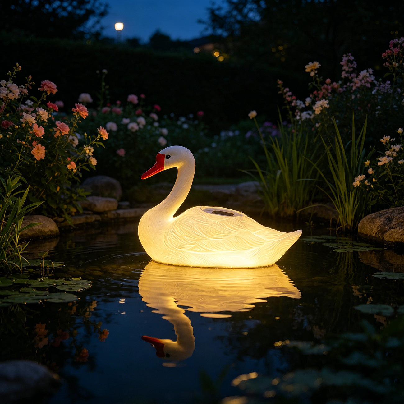 Decorative Floating Duck Sculpture Homeandso