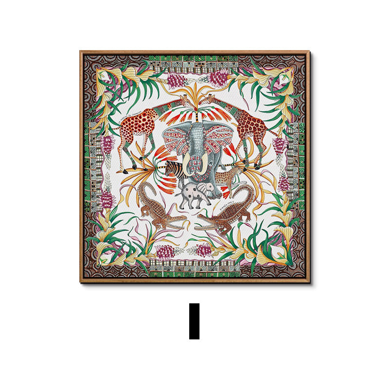 Botanical Garden Landscape Framed Wall Art Homeandso