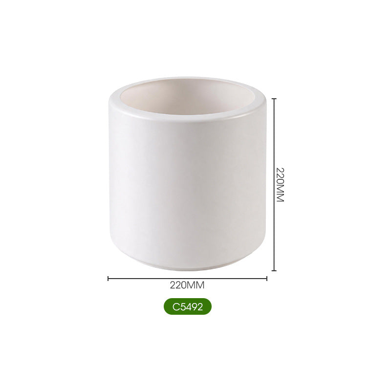Stylish Round Ceramic Pot Homeandso