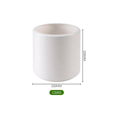 Stylish Round Ceramic Pot Homeandso