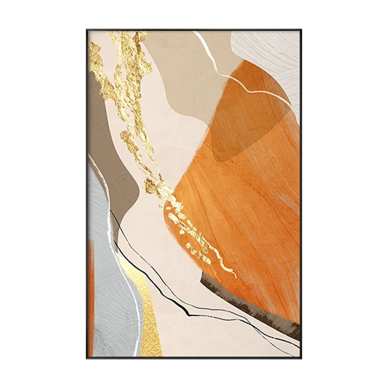 Modern Geometric Abstract Canvas Art Homeandso