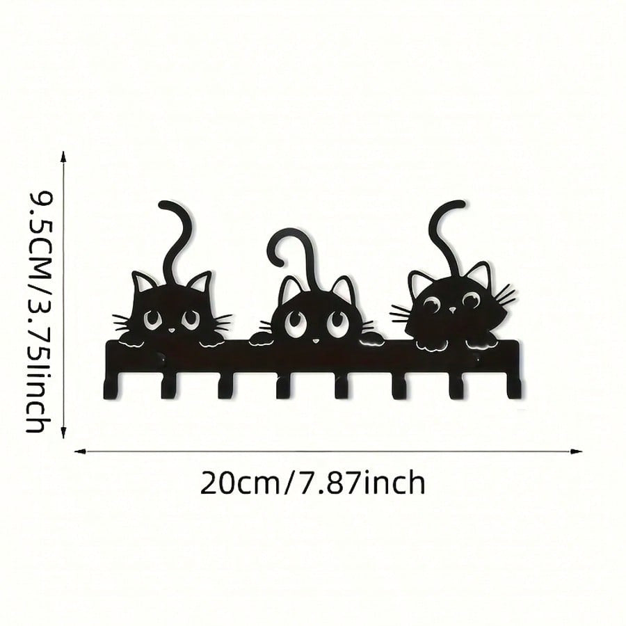 Cat-Themed Key Holder Homeandso