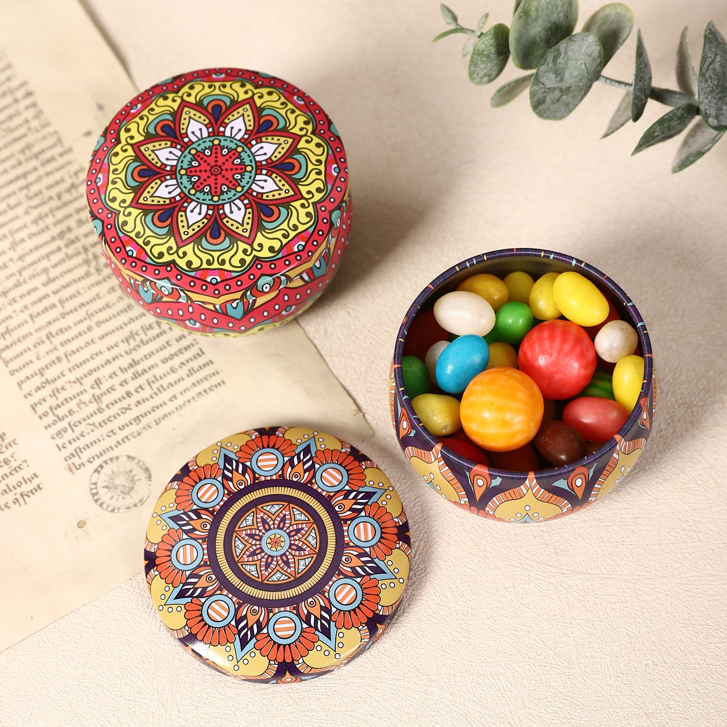 Decorative Floral Pattern Storage Box Homeandso