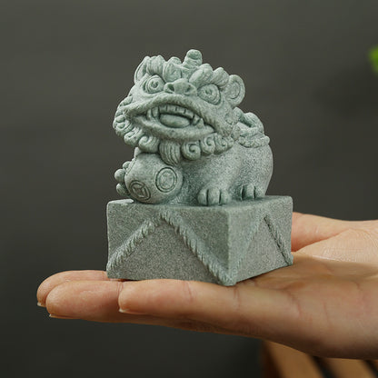 Decorative Lion Guardian Sculpture Homeandso