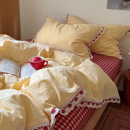 Luxury Bed Linen Set Homeandso