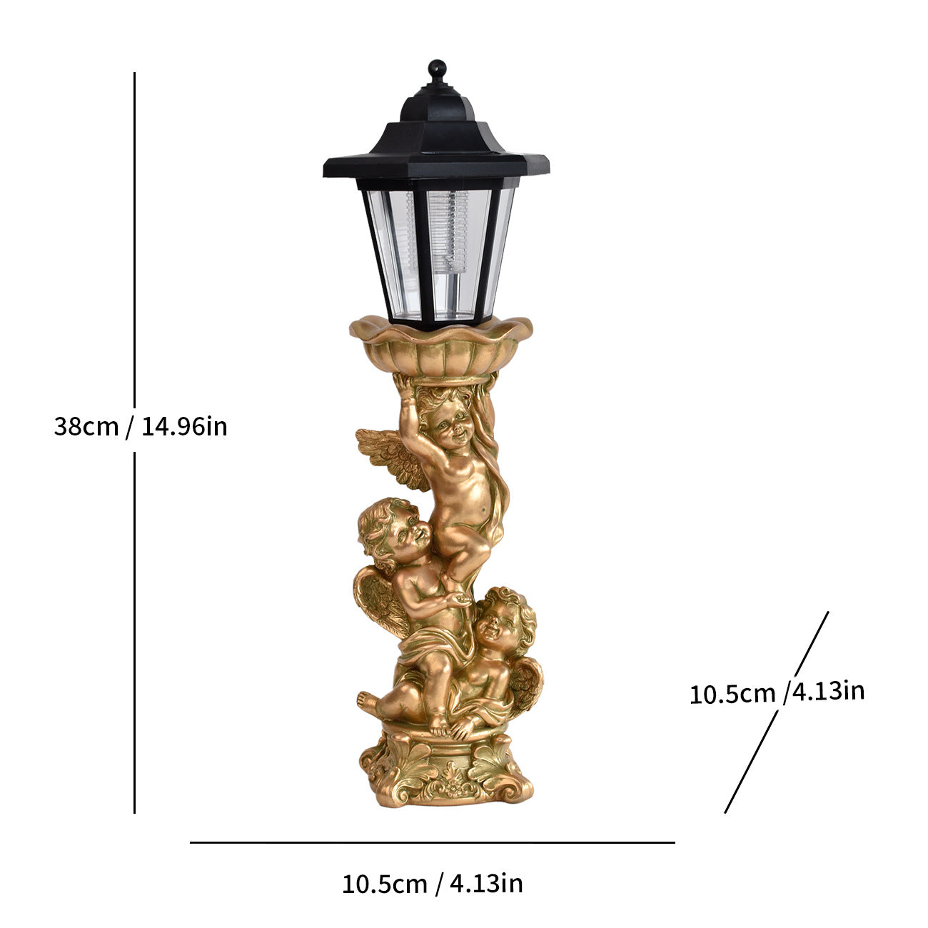 Decorative Solar Garden Lantern Homeandso