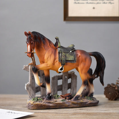 Decorative Horse Sculpture Homeandso