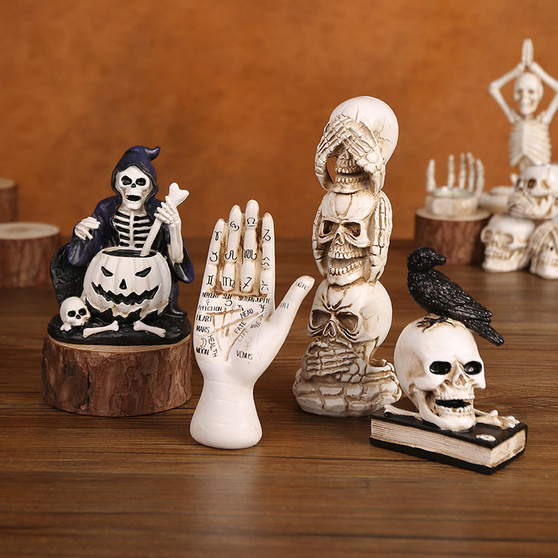 Creative Skeleton Decorative Figurine Homeandso