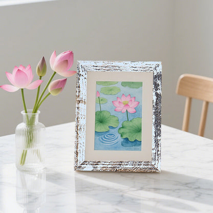 Elegant Floral Illustration Framed Art Print