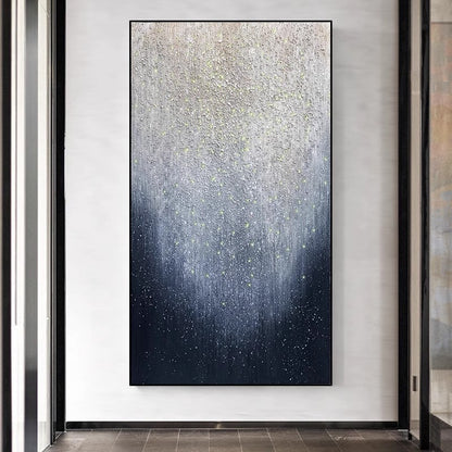 Gold Leaf Abstract Canvas Art Homeandso
