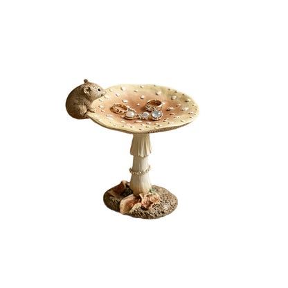 Decorative Mushroom Figurine Homeandso