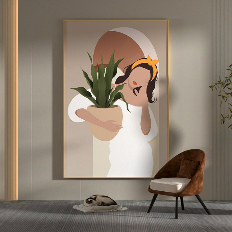 Abstract Botanical Wall Art Homeandso