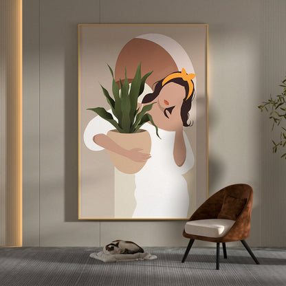 Abstract Botanical Wall Art Homeandso