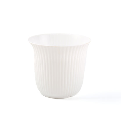 Textured Plastic Plant Pot Homeandso
