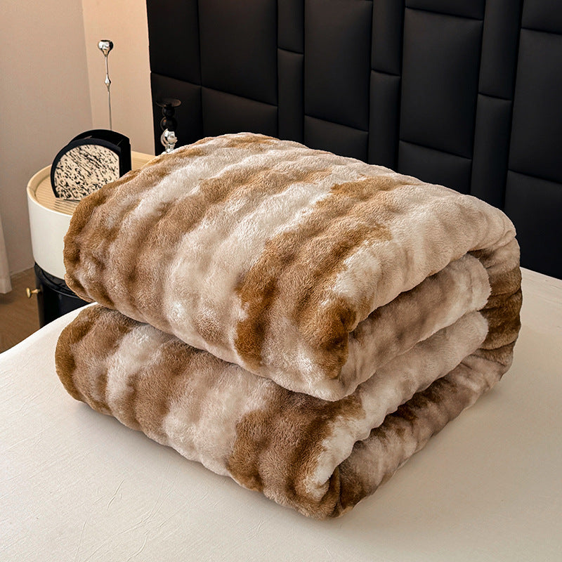 Ultra-Soft Fleece Throw Blanket Homeandso