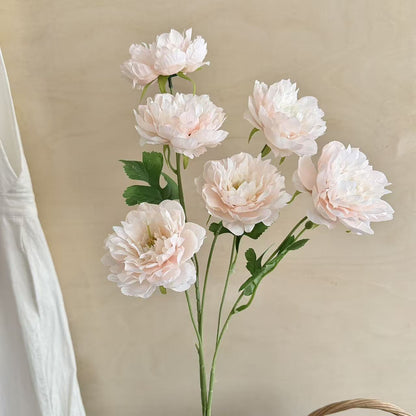 Lifelike Peony Floral Stem Arrangement