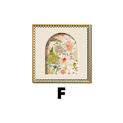 Framed Inspirational Floral Wall Art Homeandso