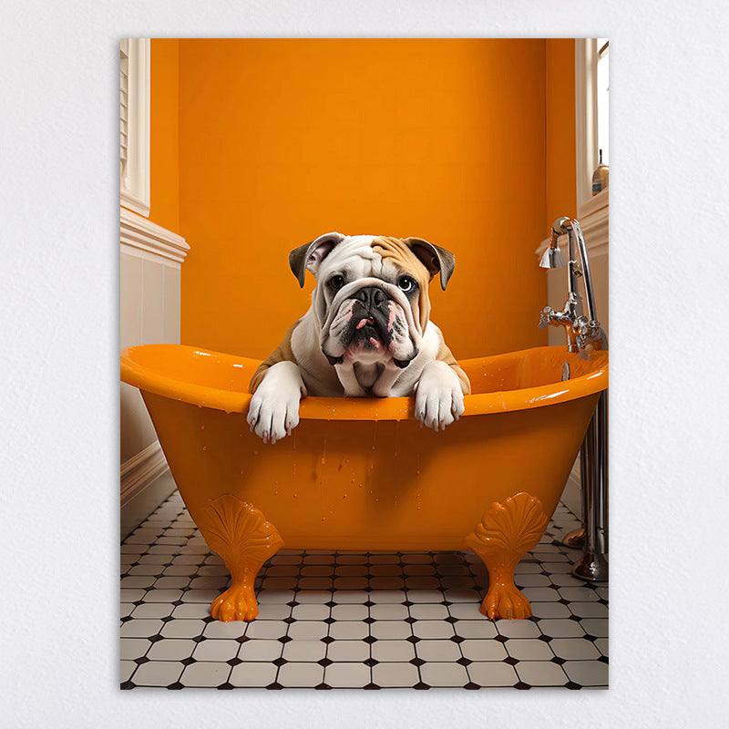 Humorous Animal-Themed Wall Art Print Homeandso