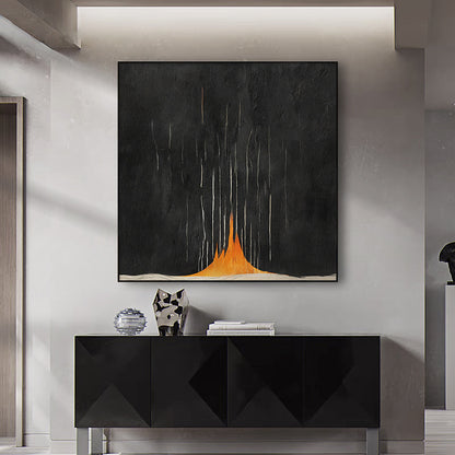 Abstract Expressionist Canvas Art Homeandso