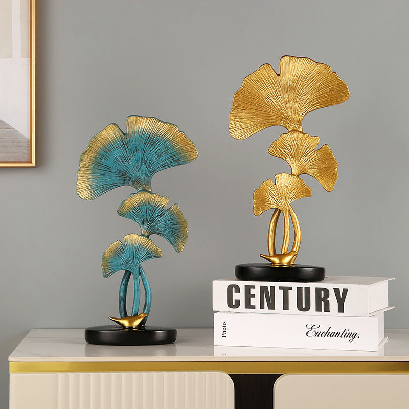 Decorative Ginkgo Leaf Sculpture Homeandso