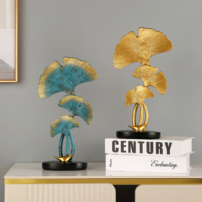 Decorative Ginkgo Leaf Sculpture Homeandso