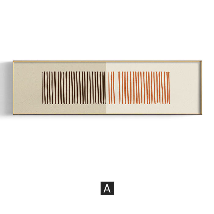 Abstract Brushstroke Framed Art Homeandso