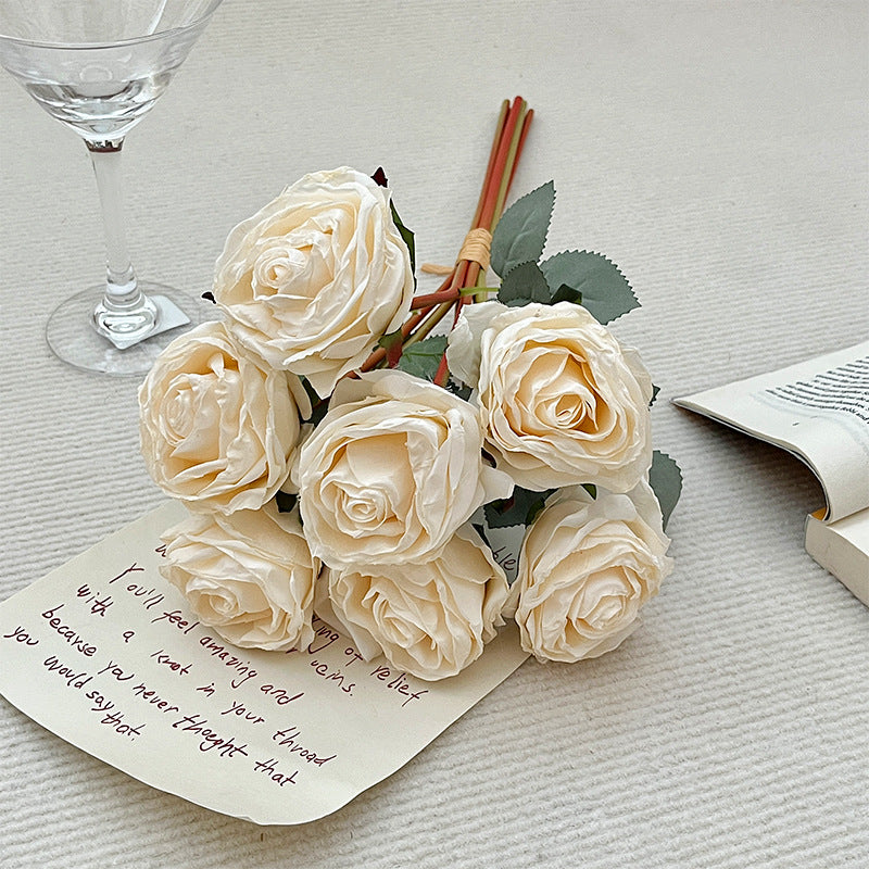 Luxurious Faux Rose Floral Bouquet