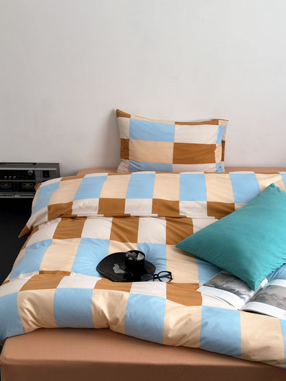 Decorative Geometric Patterned Duvet Cover Set Homeandso