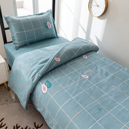 Modern Plaid Bedding Set Homeandso