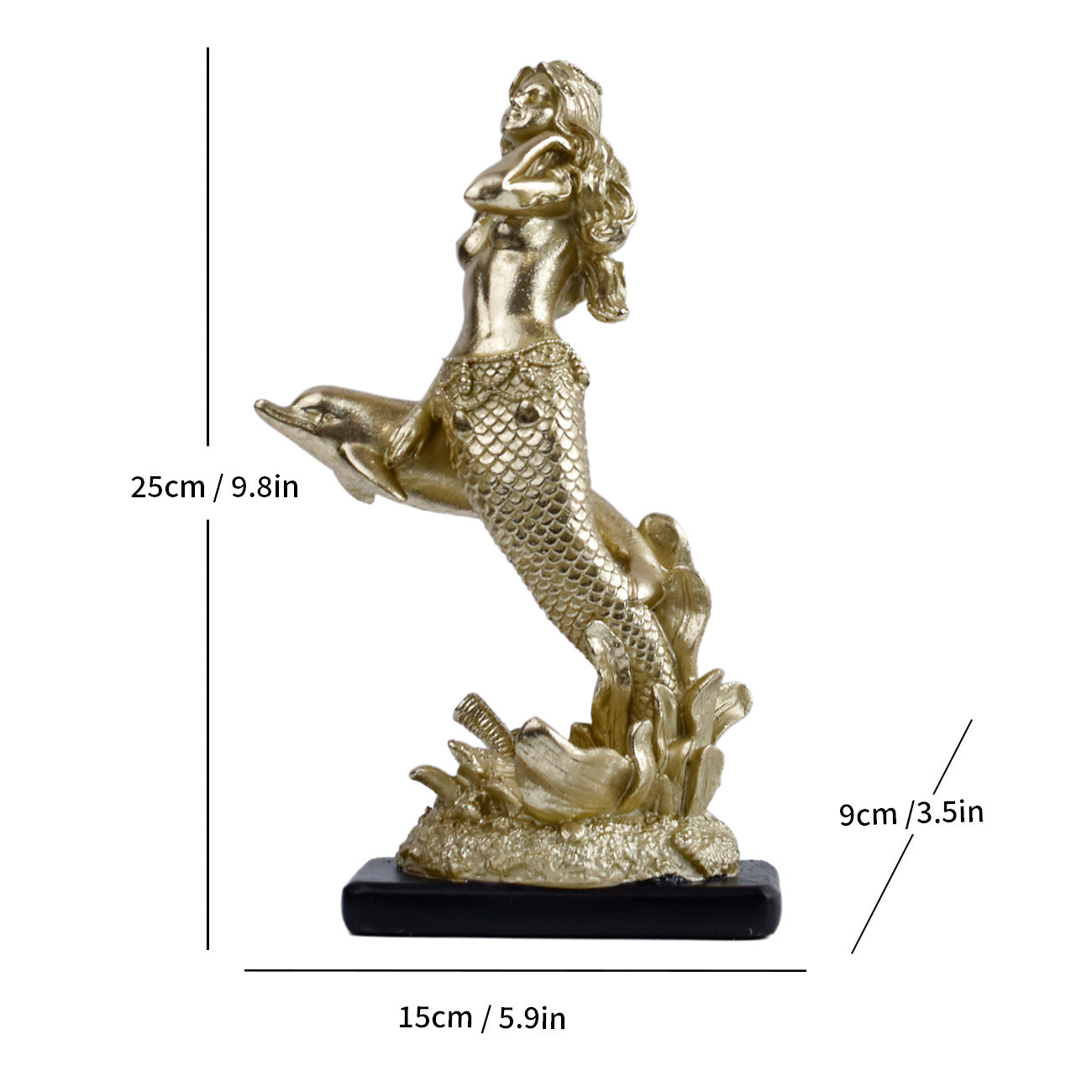 Mermaid Figurine Homeandso
